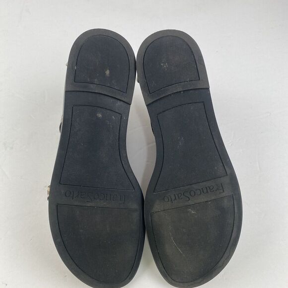 Franco Sarto Gaetana Flat Gladiator Sandals, Natural, 6.5 US / 36.5 EU / Women’s - Picture 5 of 16